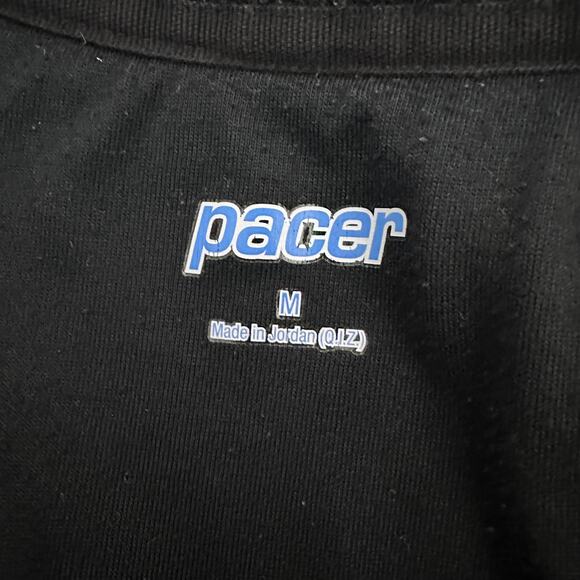 Pacer Fleece Jacket Womens M Black Full Zip Drawstring Waist Collared Oversized - Picture 5 of 7